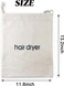 4PCS Hair Dryer Bags Drawstring Storage Organizer Travel Bag Container Hairdryer Bag for Traveling