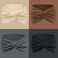 IVARYSS Extra Wide Headbands for Women Non-Slip, 7'' Large Twist Knotted Stretchy Wraps Head Bands Hair Accessories, 4 Pack, Neutral Color