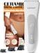 Bikini Trimmer for Women Pubic Trimmer for Women -Shaving &amp; Grooming Sets Kit with 3 Guards and LADYSPOT&trade; Replaceable Hypoallergenic Ceramic Blade,Electric Hair Trimmer Shaver(White Women's Version)