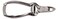 Grafco Metal Nail Nipper - 5 1/2" Stainless Steel Trim Cuticle Remover - Manicure and Pedicure Nail Care Tool for Home, Spa and Salon, 1790