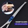 Hair Cutting Scissors Safety Rounded Tips Kids Professional - 6.5&rdquo; Haircutting Scissor Beard Scissors with Comb, Salon Hair Shears Home Use for Baby,Children,Men,Women,Pet