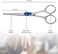 Hair Cutting Scissors Safety Rounded Tips Kids Professional - 6.5&rdquo; Haircutting Scissor Beard Scissors with Comb, Salon Hair Shears Home Use for Baby,Children,Men,Women,Pet