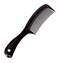 Travel Size Wide-Tooth Handle Comb, 6&rdquo; Long, Black (Pack of 12)