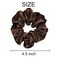 Sufermoe 6 Pcs Satin Silk Hair Scrunchies, 6 Classic Colors, Soft Hair Ties, Fashion Hair Bands, Hair Bow Ropes, Hair Elastic Ponytail Holders for Women and Girls, 4.5 Inch