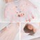 100Pcs DIY Compressed Cotton Face Mask Sheet Grain, Dry Mask Paper Face Cotton Mask Sheet with Free of Mask Bowl, Mask Stick, Silicone Brush, Soft Bristle Brush
