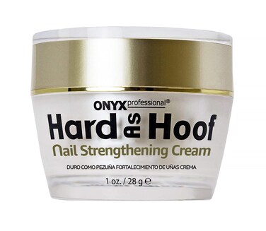 Onyx Professional Hard as Hoof Nail Strengthening Cream with Coconut Scent, Nail Growth &amp; Conditioning Cuticle Cream Stops Splits, Chips, Cracks &amp; Strengthens Nails, 1 oz