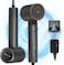 Hair Dryer, Professional High Speed Ionic Blow Dryer with 75m/s Airflow Speed, 110,000 RPM Brushless Motor, Fast Drying Lightweight Travel Hairdryer, 4 Temperature Settings, Low Noise Magnetic Nozzle