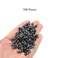 HAHIYO 500pcs Black 5.0x3.0x3.0 mm Micro Links Hair Extension Beads Silicone Lined Hair Extensions Rings for Professional Salons Extensions Tool
