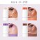 4 Colors Cream Blush Highlighter Contour Blush Stick Creamy Cosmetics Stick Set, 4 in 1 Waterproof and Long Lasting Bronze Stick Moisturizer Makeup Sticks
