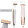 4PCS LinMei Razor Replacement Heads Compatible for Finishing Touch Flawless Body Rechargeable Ladies Shaver and Trimmer with 2 Cleaning Brush