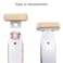 4PCS LinMei Razor Replacement Heads Compatible for Finishing Touch Flawless Body Rechargeable Ladies Shaver and Trimmer with 2 Cleaning Brush