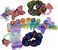 Rainbow High - Townley Girl Hair Accessories Set  Gift for Kids Teens Girls  Ages 3+ (15 Pcs) Including Hair Bow, Hair Extension, Scrunchies, Hair Clips and More, for Parties, Sleepovers and Makeovers