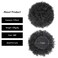 Yinmei Baibian Large Afro Puff Drawstring Ponytail Kinky Curly High Puffs Pony Tail Bun Hair Piece African American Clip in on Updo Hair Extensions for Black Women(1B#)