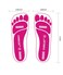 Pink 60Pairs(120Feets)Disposable Spray Tanning Feet Pads for Hygienic Foot Protectors,Comfortable &amp; Hygienic Spray Tan Pads Feet-Specifically for the Spray Tanning Industry or Salon,One Size-Non Slip