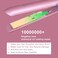Hair Straightener and Curler 2 in 1, Nano Titanium Ceramic Flat Iron with Argan Oil, Ionic Protect Hair,Curling Iron 1 inch, 25 Kinds of Temp Settings LCD Display &amp; Auto Shut-Off (Multi-Colored)