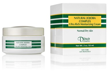 Natural Jojoba Complex Ultra Rich Moisturizing Cream Improves Texture Eliminates Flakiness Best for Dry Skin 2 oz. 55 ml