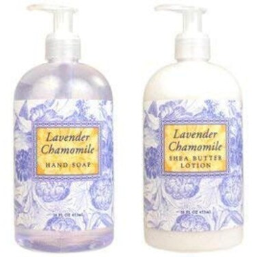 Greenwich Bay Trading Hand Soap &amp; Hand and Body Lotion, 16 Ounce, 2 pack Bundle Set (Lavender Chamomile)