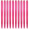 10PCS Pink 20 inch Colorful Party Highlights Hair Extensions Clip in Pink Hair Extensions Pink Straight Synthetic Hairpieces for Women Kids Girls Hair Accessories (Pink)