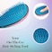 Ultimate Detangler Brush for Thick Hair, Curly, Straight &amp; Natural Hair. Pain-Free Dry and Wet Detangling Hair Brush for Women, Kids &amp; Toddlers with Flexible Bristles. Christmas Stocking Stuffer Gift.