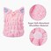 2Pcs Ultra Absorbent Hair Quick Drying Towel Microfiber Hair Dry Wrap Turban Cute Kitty Ears Cap Bath Tool Hat for Women Girls