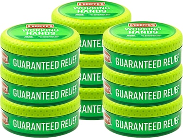 O'Keeffe's K0350002-9 Working Hands Hand Cream in Jar (9 Pack), 3.2 oz