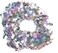 3Pcs Shiny Sequin Hair Scrunchies Hairbands, Women Elastic Glitter Fashion Scrunchie Hair Ties Ropes Hair Bands Headwear Ponytail Holders Bun Cover Hair Accessories for Gym Dance Party Club, B