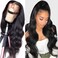 Newooh Long Wavy Wig African Ladies Curly Hair Wig Wavy Curls Wig Lace Front Wig for Women