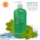 Exfoliating Gel and Mitt for Cleansing and Softening Skin - 1 8 fl. oz. Bottle