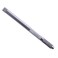Hair Extension Tools 3 Different Size Knitting Hook Needles+ 1 Holder +1 Pulling Needle Loop Threader Aluminum Ventilating Holder and Needles Kit (Silver)
