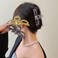 Metal Hair Clips for Halloween, 4.1inch Spider Hair Claw Clips, Non-Slip Barrettes Jaw Hair Styling Grip Clamps Bow Hair Accessories for Women Ladies (3 Pack)