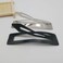 30Pcs No Slip Metal Snap Hair Clips Grips Hair Barrettes Rectangle BB Clips for Girls Women Hair Accessories, 60mm (Silver, Black and Rose Gold)