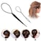 Hair Styling Set - DIY Braiding Accessories, Magic Fast Spiral Hair Braid Tool for Women and Girls (Black)