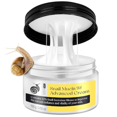 Snail Mucin Moisturizer - Snail Mucin Serum Cream, Face Moisturizer with Advanced Snail 92 Mucin Essence, Face Moisturizing Cream for Dry Skin, Day &amp; Night Korean Skin Care Repair Cream
