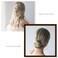 Hair Donut Bun Maker Ring Style, 12PCS Chignon Shaper for Short and Thin Hair (3.14 Inch/Brown)