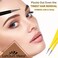 Super Sharp Pointed Tweezers Precision Best Splinter Tweezers Pointed Tip Thin Needle,Ingrown Hair Tweezers Kit,Ultra Plucking Fine Pointy Eyebrow Tweezers for Women Facial Hair Chin Removal Men Face