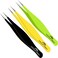 Super Sharp Pointed Tweezers Precision Best Splinter Tweezers Pointed Tip Thin Needle,Ingrown Hair Tweezers Kit,Ultra Plucking Fine Pointy Eyebrow Tweezers for Women Facial Hair Chin Removal Men Face