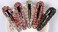 Sparkly Czech Crystal Snap Clips 3.15" Black Stone Metal Hair Clips long Hair Barrettes Hair Pins Hair Slide Stylish for Women Girl,2 Pack (Black)