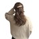 Sparkly Wide Curved Acrylic French Barrettes Shiny Acetate Tortoise Shell Hair Barrettes for Thick Hair Chic Ponytail Hair Clips for Styling Long Hair,4pcs (Dark Leopard Print)