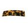 Sparkly Wide Curved Acrylic French Barrettes Shiny Acetate Tortoise Shell Hair Barrettes for Thick Hair Chic Ponytail Hair Clips for Styling Long Hair,4pcs (Dark Leopard Print)