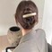 3.7 Inches Skinny Curved Tortoise Shell Hair Barrettes for Thick Hair Acrylic French Barrettes Chic Ponytail Hair Clips for Styling Long Hair,2pcs (Beige)