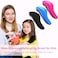 79STYLE 3Pcs Detangler Brush for Tangle-Free, No-Knot Glide Thru Hair - Kids &amp; Women's Curly Hair Detangling Brush Comb (3 Colored 7.4 Inch - Pink)