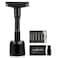 QSHAVE Adjustable Double Edge Safety Shaving Razor Deluxe Set (Razor with Stand)