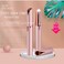 USB Rechargeable Portable Electric Eyebrow Trimmer for Women,Painless Precision Eyebrow Hair Remover,Safe Eyebrow Shaver Razor Tool for face Leg Lip Armpit Hand(Pink)