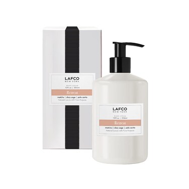 LAFCO New York Hand Cream, Retreat - 12 oz - Restores &amp; Repairs Skin - All Skin Types - Hypoallergenic, Synthetic Free &amp; Cruelty Free - Made in Italy
