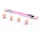 Nail Brush Sponge Nail Brush Picking Dotting Gradient Pen Brush Nail Art Tools with 4 Replacement Heads