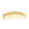 Ox Horn Hair Comb Pocket Horn Comb Horn Combs Hair Beard Comb Detangling Hair Comb Fine Comb Women Comb Teasing Combs for Women Comb for Hair Loss Man Buffalo Horn Comb Anti-static