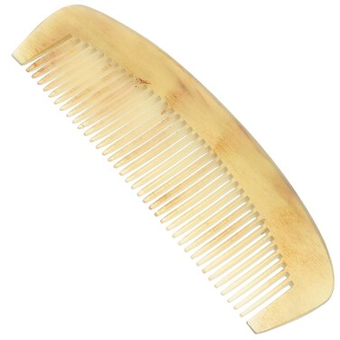 Ox Horn Hair Comb Pocket Horn Comb Horn Combs Hair Beard Comb Detangling Hair Comb Fine Comb Women Comb Teasing Combs for Women Comb for Hair Loss Man Buffalo Horn Comb Anti-static