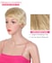 Rebecca Fashion Blonde Pixie Cut Wigs for Black Women Short Straight Human Hair Wigs 100% Brazilian Remy Hair