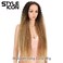 Style Icon 38&rdquo; Long Curly Wig Lace Front Wigs Synthetic Wigs with Baby Hair Half Hand Tied 130% Density Hair Replacement Wigs (38", TAT6/27/24E)