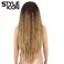 Style Icon 38&rdquo; Long Curly Wig Lace Front Wigs Synthetic Wigs with Baby Hair Half Hand Tied 130% Density Hair Replacement Wigs (38", TAT6/27/24E)